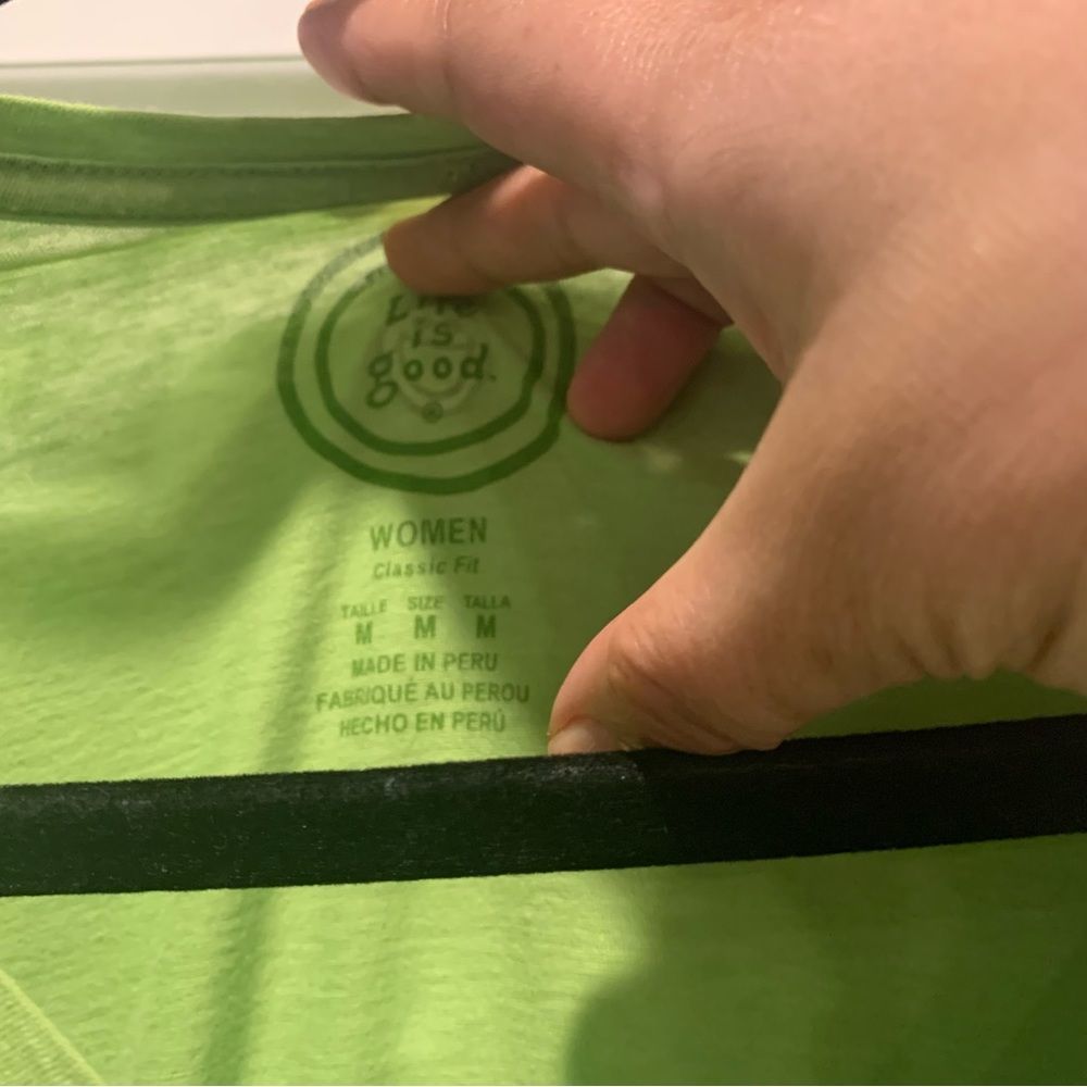 Life is good graphic t shirt have a daisy women’s size m - Picture 2 of 4